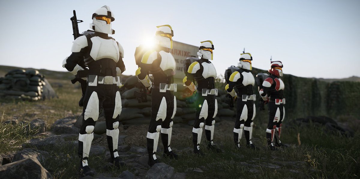 MrPhotoManKae's tweet photo. @ArmaPlatform || Galactic Forces are soon making their way to the workshop as they hosted a Public Playtest earlier today. Keep an eye out for their official release ;) 

#Arma #ArmaReforger #ArmaSpotlight #SciFi https://t.co/4DQpStchfc
