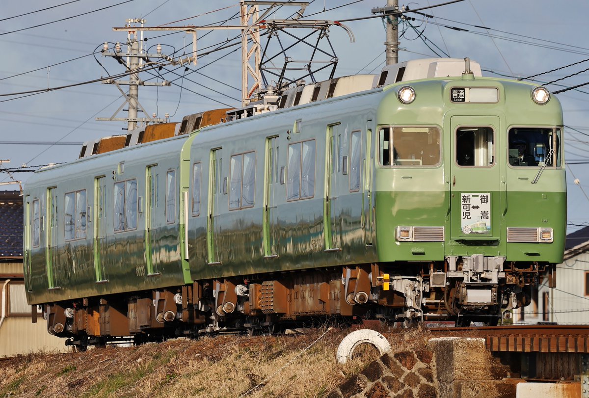 NRT0324's tweet photo. 名古屋鉄道/広見線
6000系
6009F/6010F/6011F
リバイバルカラー撮影コンプリート🎊
次はキハ8000の旧塗装なんてどうですか?
#名鉄 #6009F #6010F #6011F #復刻塗装 #広見線 https://t.co/babCM1x7cf