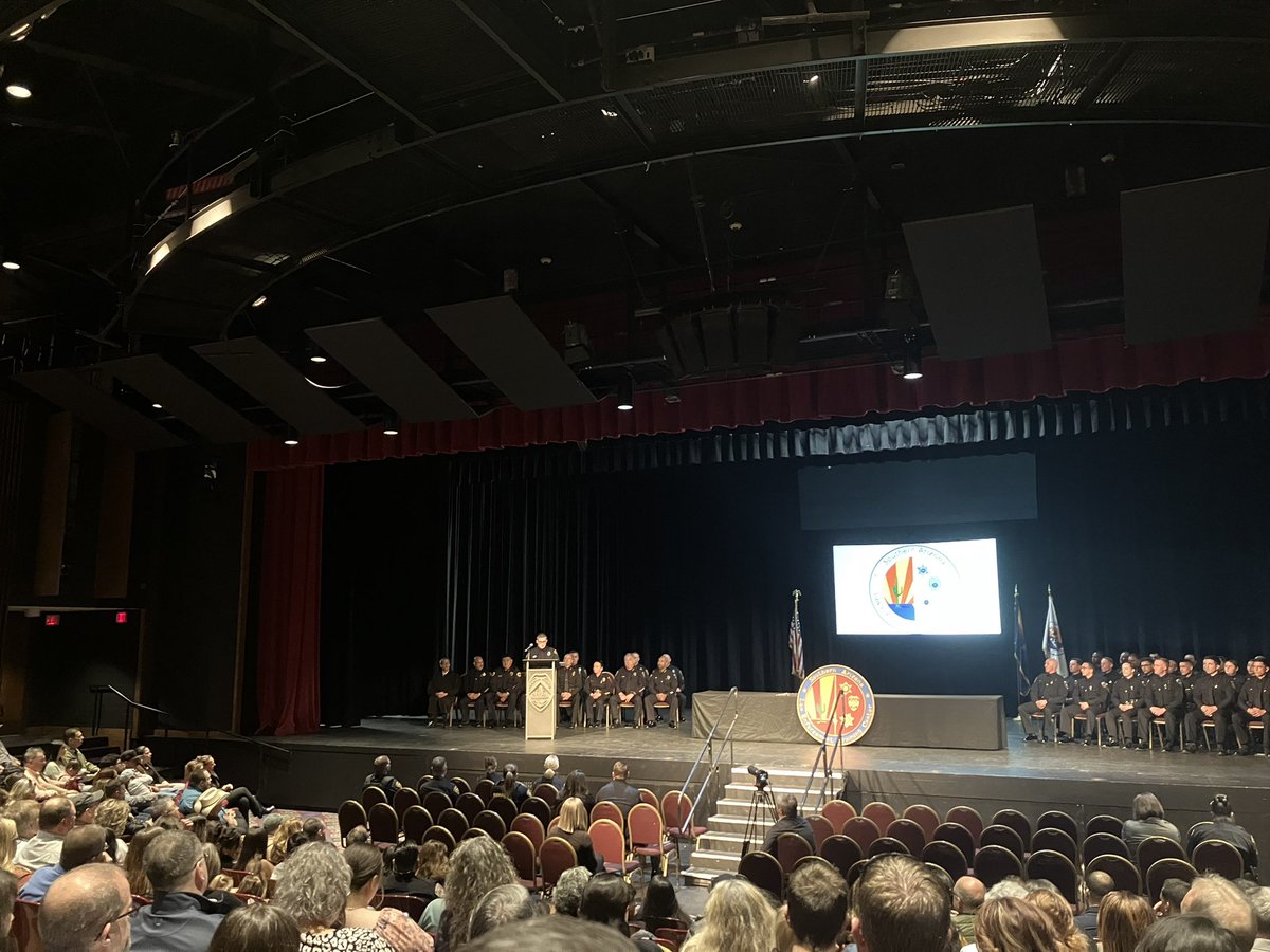 Yesterday we celebrated the graduation of new UAPD Officer, Ofc. Loya from the Southern Arizona Law Enforcement Training Center (SALETC)!

To the entire SALETC class 23-3, we congratulate you all and wish you health and safety as you begin your law enforcement careers!