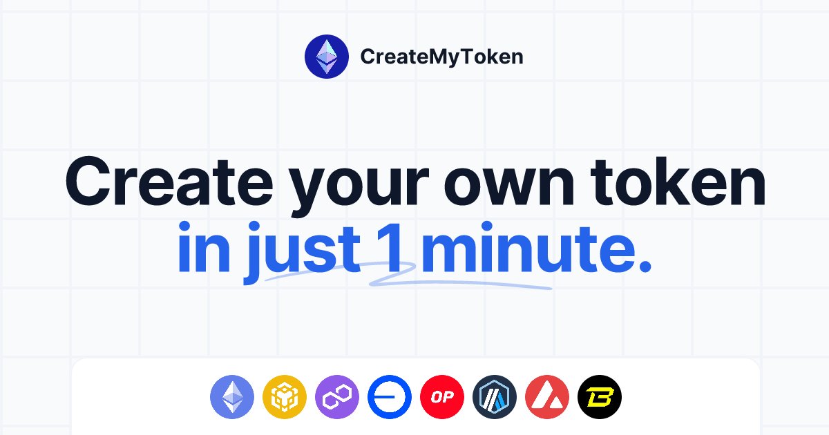 CreateMyToken's tweet image. Oh hey, what is that? 👀

Blast L2 is now fully integrated into the token creation platform!

Participate in @Blast_L2 rewards by creating tokens for free! Easily add liquidity with @ThrusterFi all at once!