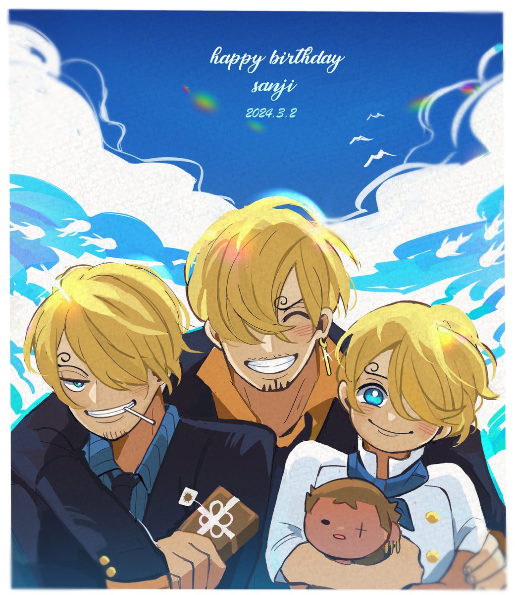 Happy birthday sanji! 💛🎉 2024.3.2
You’re my happiness
#サンジ誕生祭2024 #SanjiWeek #SanjiWeek2024