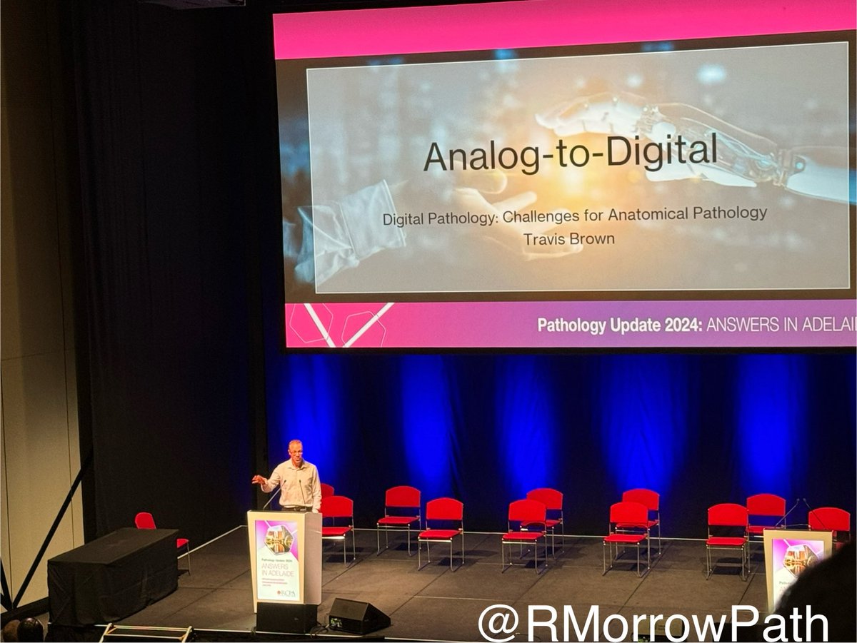 RMorrowPath's tweet image. Listening to ⁦@DrTravisBrown⁩ keeping it real for us at #pathupdate2024