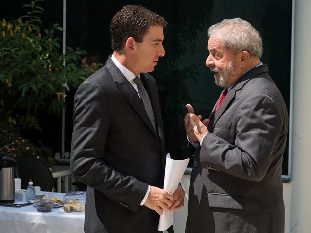 SchramEddie's tweet photo. @PrisonPlanet Unfortunately Glenn is in the left side in Brazil. He was living with far left politician. And he defends Lula. 
All the Brazilians know him. https://t.co/ziQt0MJoSL