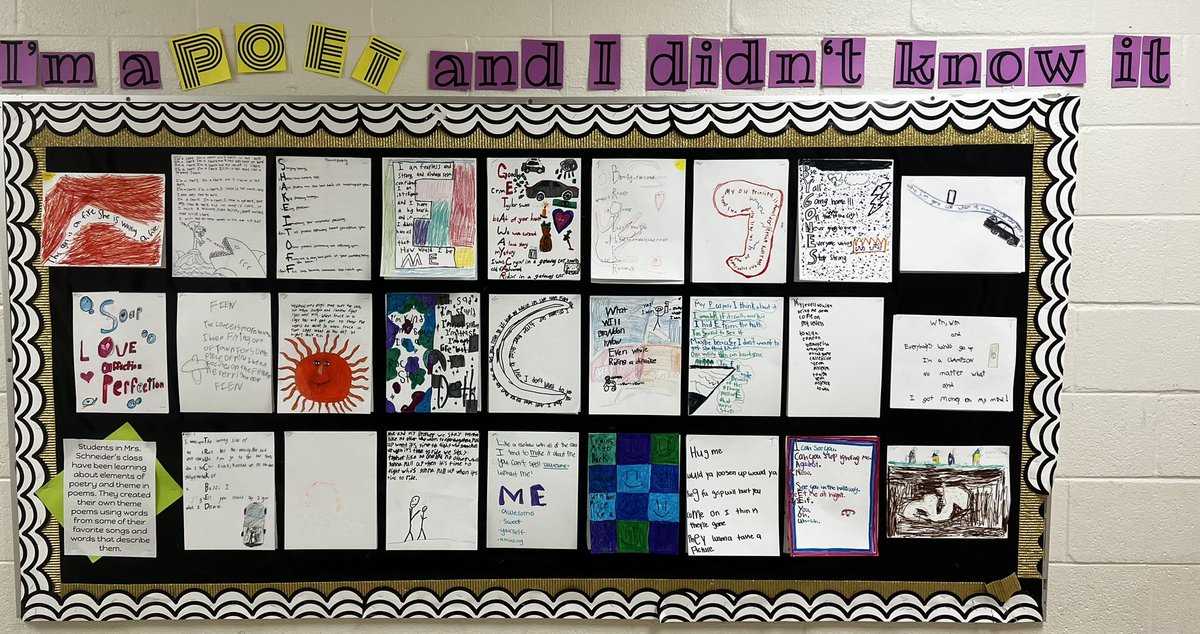 So many creative students! Our found poetry turned out beautiful and we are gearing up for MARCH MUSIC MADNESS!!