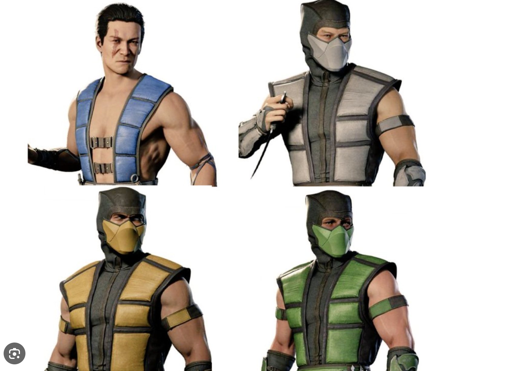 Super on X: "I really love the UMK3 skins they added to MK1. the only thing i would remove is the pointy ears thing from the head piece but the costumes themselves
