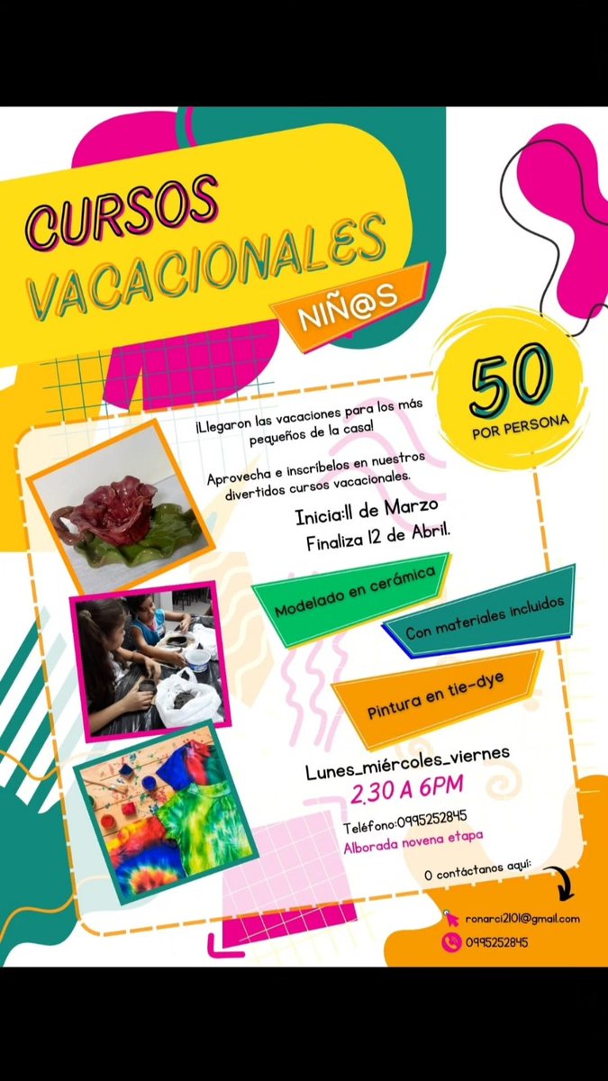 Apoyen con este vacacional que dará mi mamá. <a href="/MrLinkEc/">Mr. Link</a> <a href="/pedritoortizjr/">pedro ortiz</a>