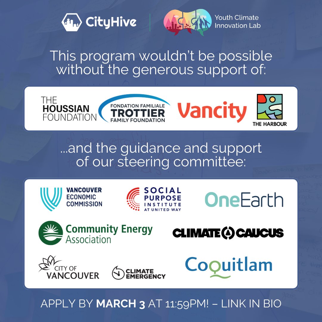 Missed the deadline to apply for the fifth cohort of the Youth Climate Innovation Lab? You’re in luck! 🤩 The application deadline has been EXTENDED to this Sunday, March 3rd! Don’t miss the chance to participate in this incredible program. ✨ Apply now: docs.google.com/forms/d/e/1FAI…