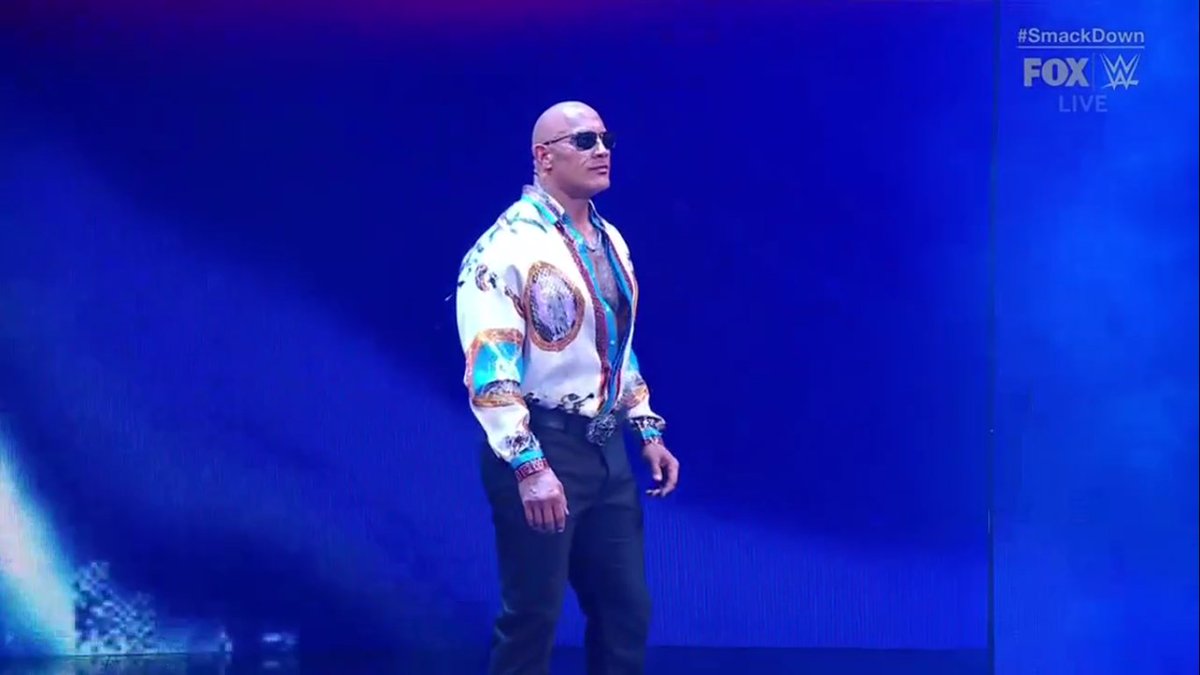 DwayneJNet's tweet image. #DwayneJohnson #PeoplesChamp #SmackDown (@TheRock)