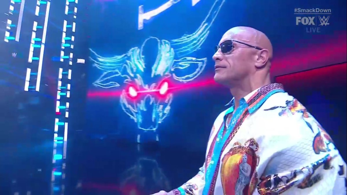 DwayneJNet's tweet image. #DwayneJohnson #PeoplesChamp #SmackDown (@TheRock)