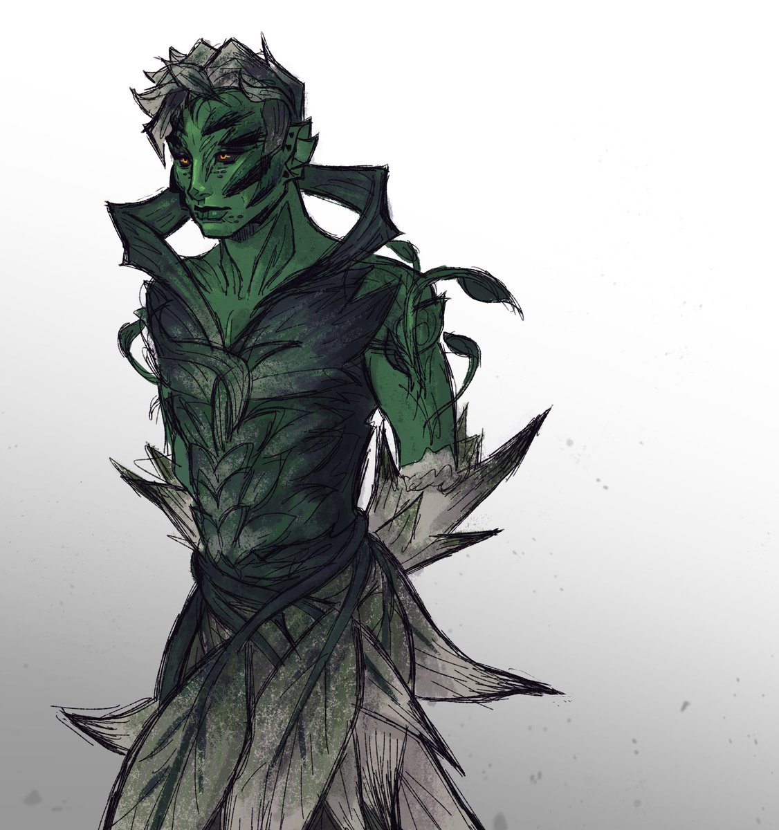 marrowedbones's tweet image. what if Trahearne came back but way more goth, creepy and unnerving (so just way sexier)