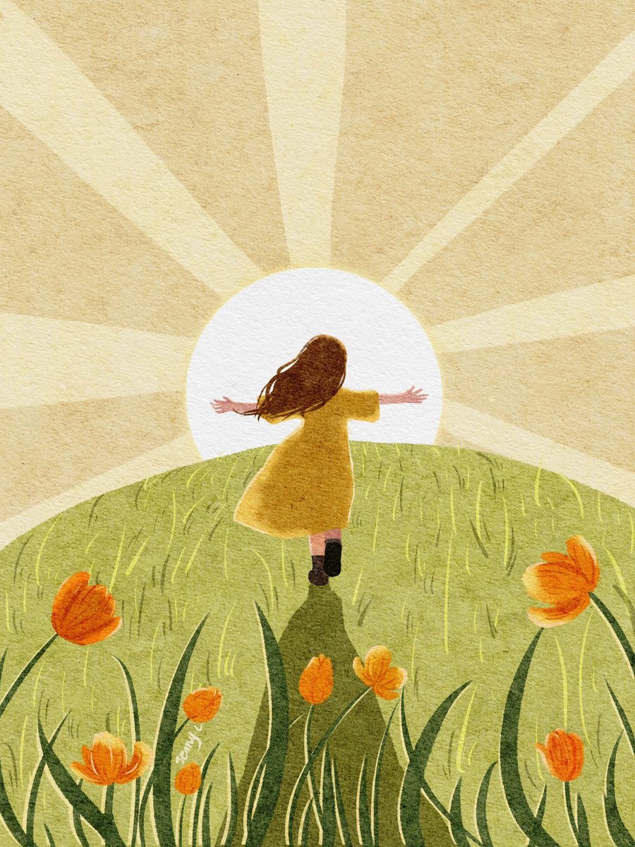 Get closer to the light, chase the light, become the light
When the sun goes down, there is moonlight, and when the moon goes down, there is rising sun.
May you find light in your heart when you are in darkness, and believe that dawn will come soon!