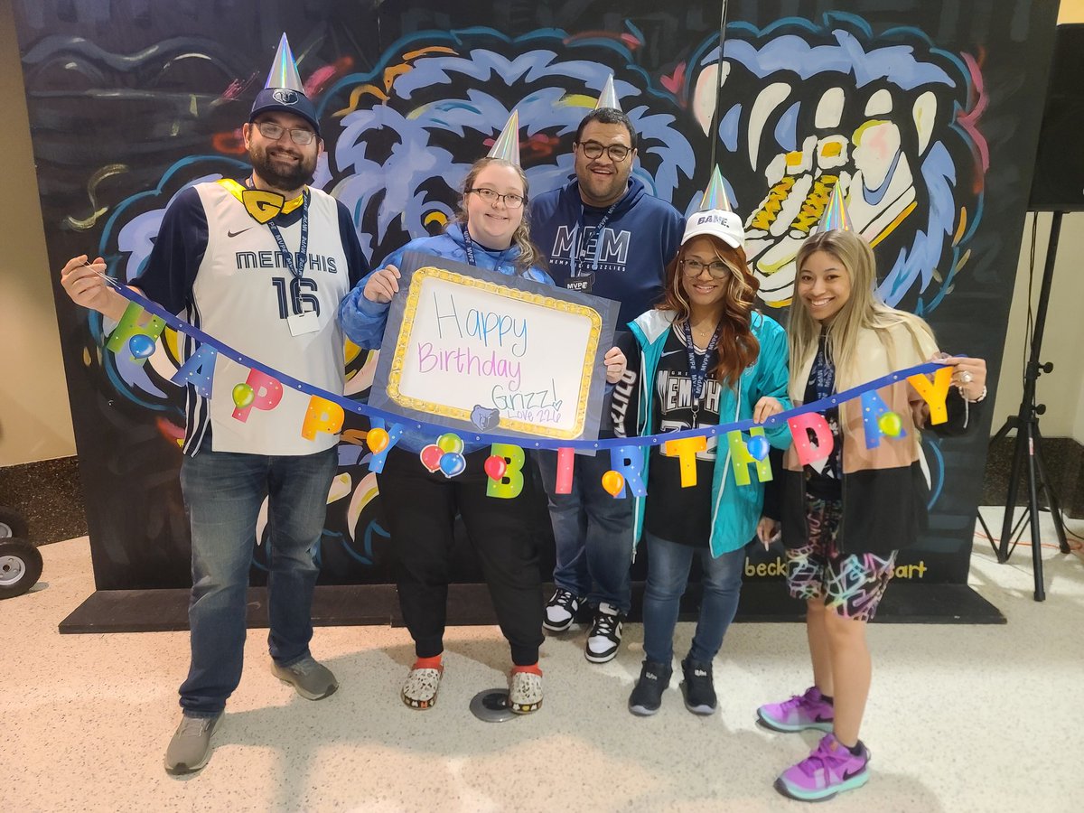 Cody (@electedraccoon) on Twitter photo HAPPY BIRTHDAY GRIZZ from all your friends in Section 226! <a href="/memgrizz/">Memphis Grizzlies</a> #happybirthdaygrizz #grizz HAPPY BIRTHDAY GRIZZ from all your friends in Section 226! <a href="/memgrizz/">Memphis Grizzlies</a> #happybirthdaygrizz #grizz