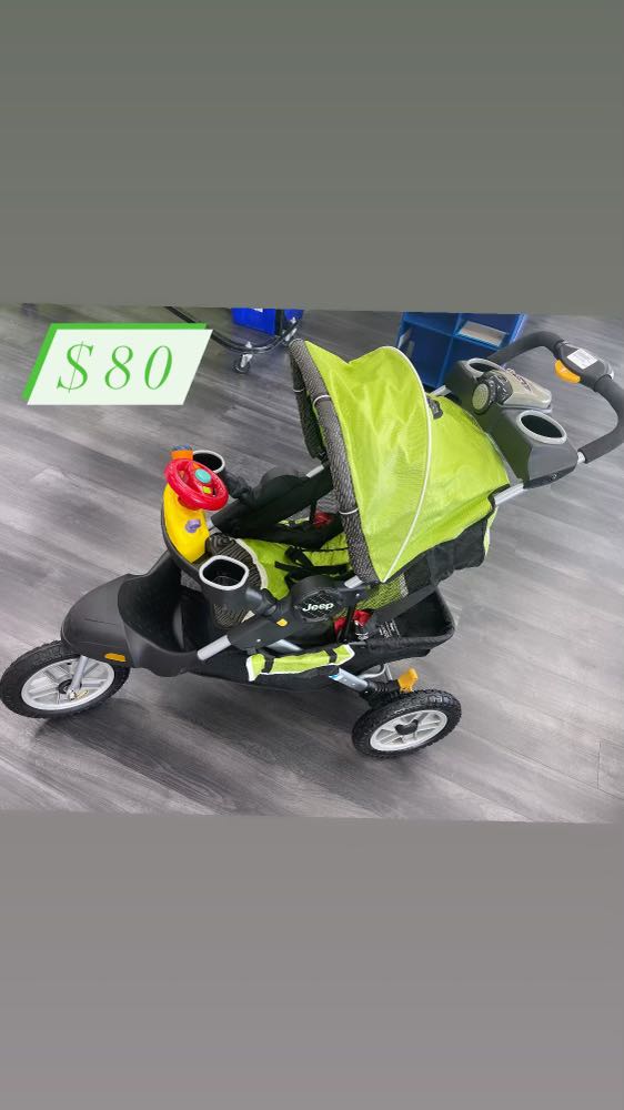 They see me strollin' 😎...

This is going to be perfect for spring ☀️ walks!

#babystroller #sustainablekids #retailresale #babyequipment #toddlerstroller