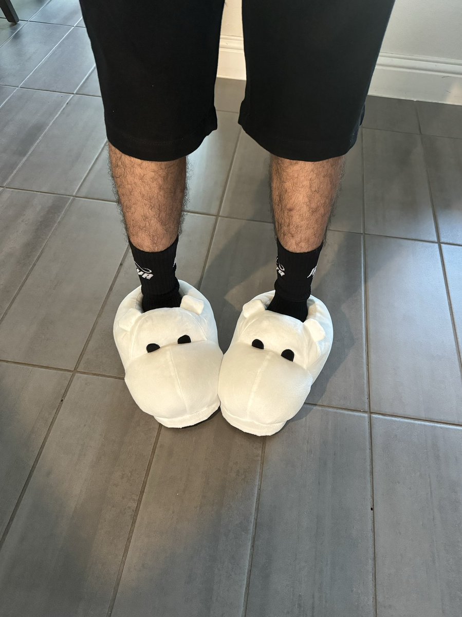 NotTarzan666's tweet photo. comfiest house shoes ever https://t.co/4lKpQp0pqT