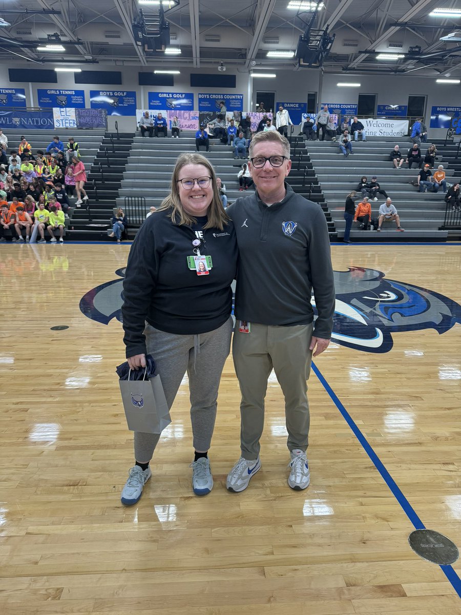 Thank you Ari Meikel…awesome Athletic Trainer for the Owls! March is Athletic Trainer Month. #owlpower
