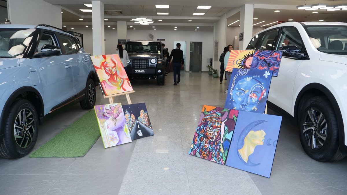 Radhika838037's tweet image. Thanks DEE EMM ( Trob Auto)  for giving an opportunity to my daughter, for being a catalyst for her passion for art and environmental advocacy. Your support has made a great difference! 

@baneswar_b @rajesh664 @vijaynakra  @anandmahindra @MahindraRise @shinysachdeva