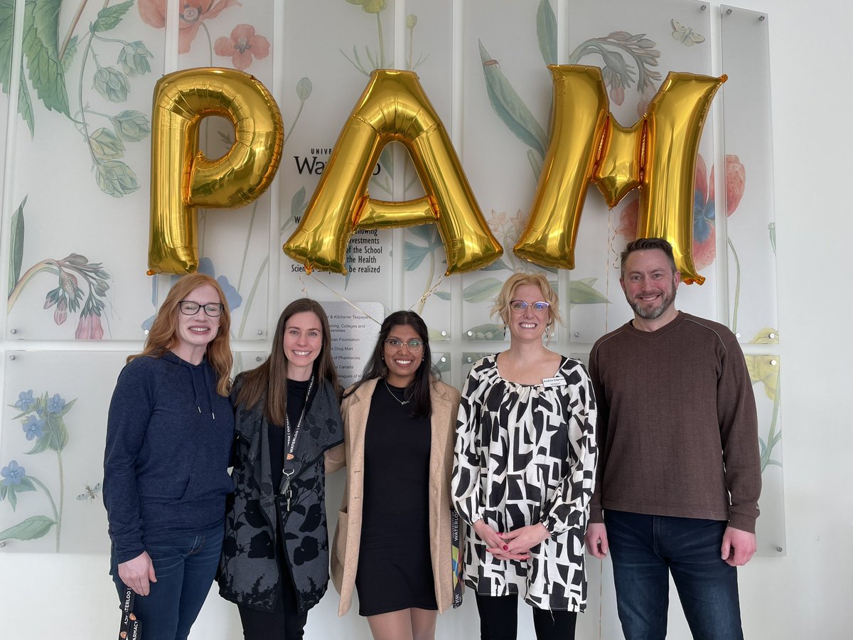TheKenManson's tweet image. Celebrated the launch of Pharmacist Appreciation Month @UWPharmacy #PAM2024 @UWCAPSI PAM Chair did a fantastic job organizing today’s activities. Lots of energy &amp;amp; excitement for the future of the profession ! @UWaterloo