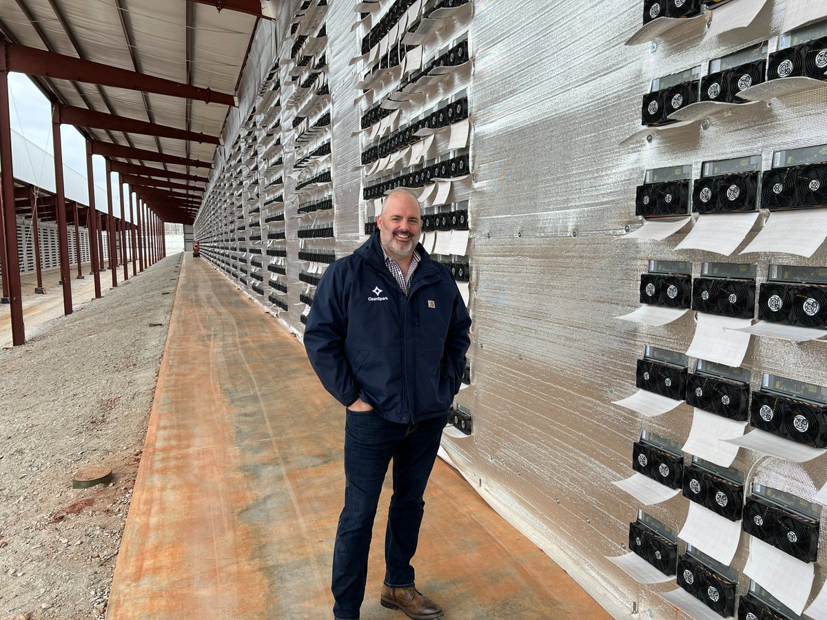 Visited our Sandersville, GA location this week to check out the 150MW expansion.  This site is quite impressive and represents our state-of-the-art design.  You just don't realize the magnitude of this location until you are standing next to these racks - each of which have 9