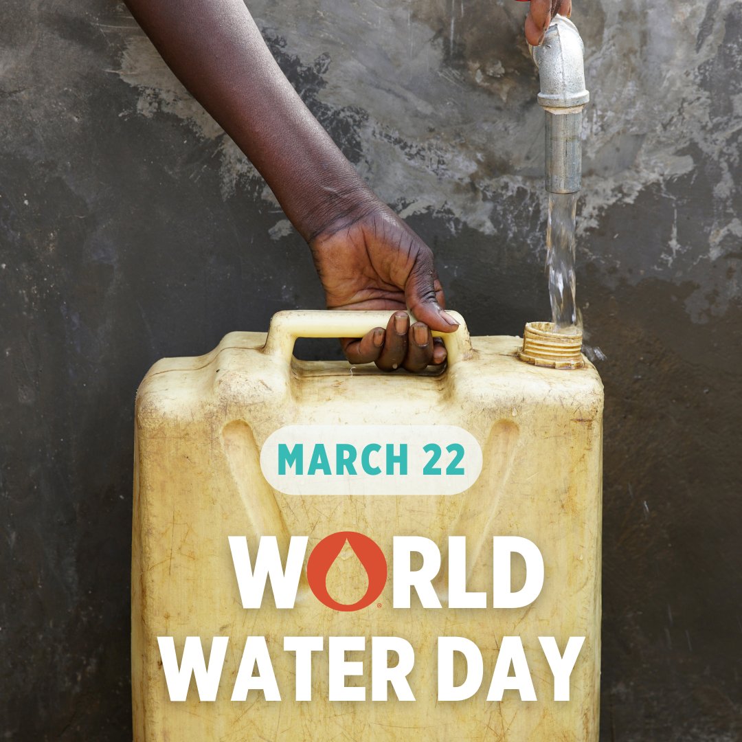 📣🗓Mark your calendars! March 22 is World Water Day, a moment to raise awareness and take action for global water issues. Partner with us and take action, every drop counts in the mission to end health disparities💧 #WorldWaterDay #SaveTheDate