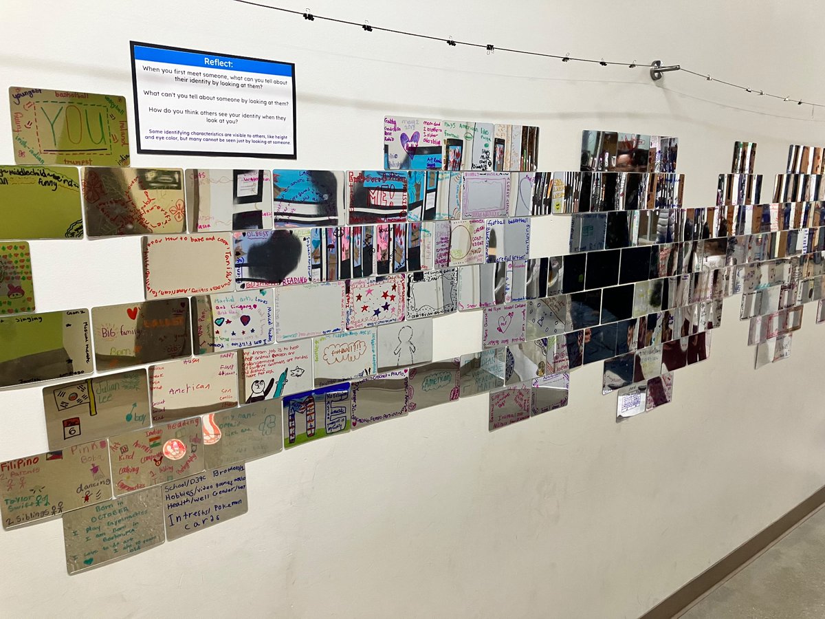 Design39Campus's tweet image. How does PERSPECTIVE help us gain empathy and a better understanding of the world? 4th and 5th graders created an interactive experience to showcase their learnings and reflections at their Exhibition of Learning. #d39c #exhibitionoflearning #collaboration @PowayUnified