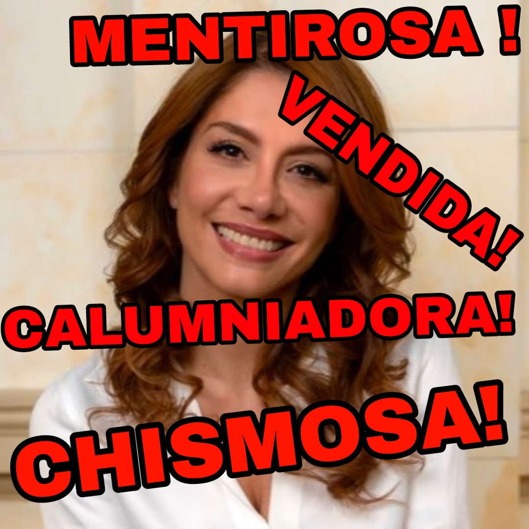 🫣😂🤣😅 entonces a la PAQUETE CHILENO de @CathyJuvinao le toco RETRACTARSE sobre la CALUMNIA y CHISME que monto en contra de la juez @alazamo123 😂🤣😅🤣🤣🤣
Esta sra cada vez cae más bajo, que tristeza esa MILLONADA solo para que vaya a Hablar MIERDA!
#MuertePolitica