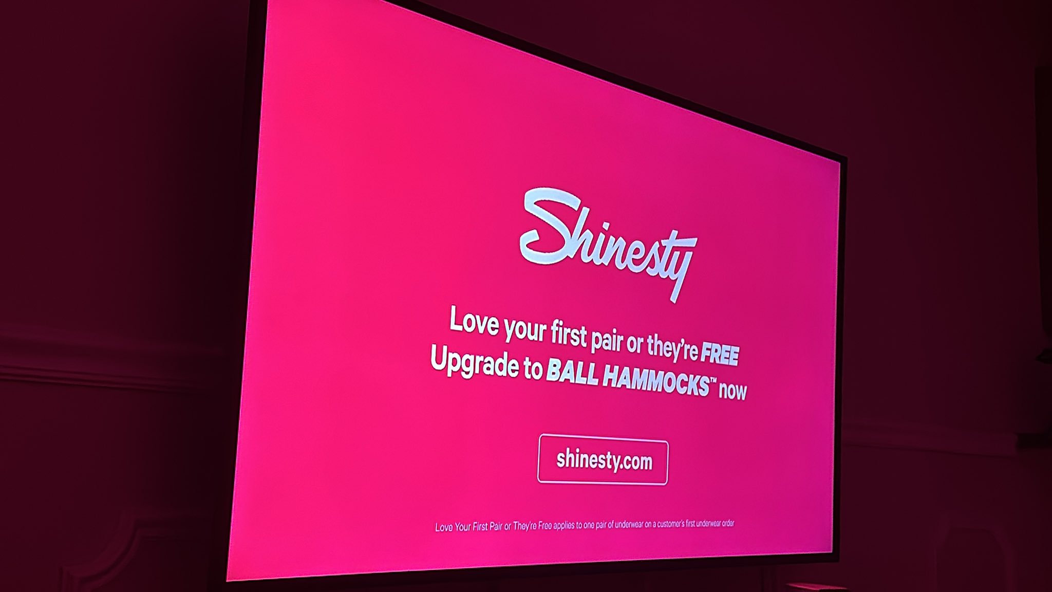 TesLatino on X: I just saw a TV commercial for underwear called “Ball  Hammocks”.  / X