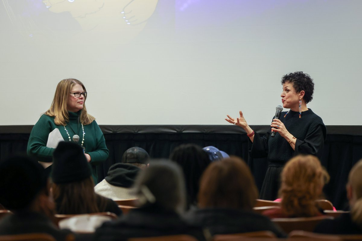 Athenafilmfest's tweet image. "For us, the form is also in honor of her poetry." -Michèle Stephenson, director of #GoingToMars, on the approach to exploring Nikki Giovanni's life and work on film. We were so glad to welcome you to #Athena24!