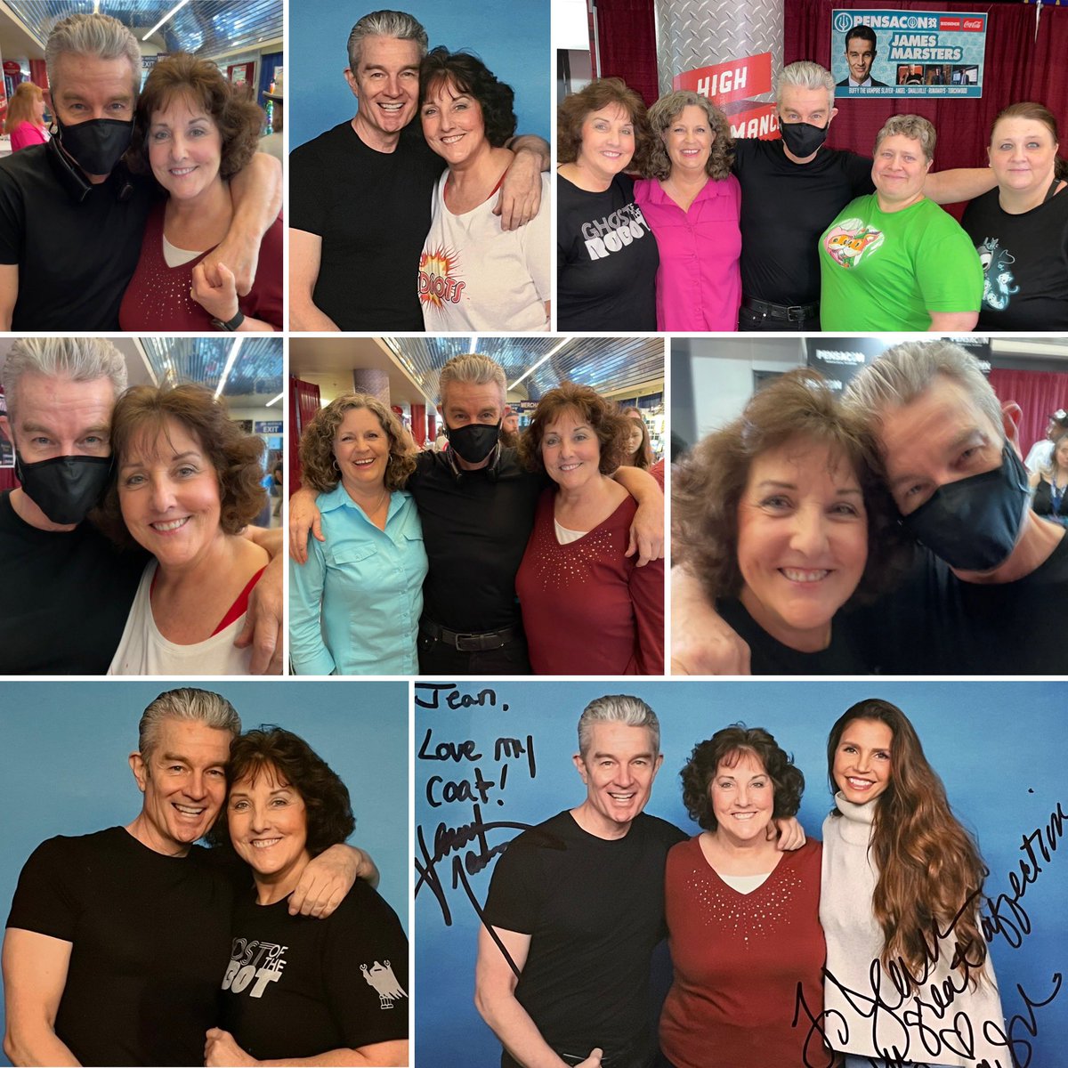jeanbugc's tweet image. Had a fun, fabulous time last weekend at #Pensacon2024! @JamesMarstersOf is such a wonderful person, always a pleasure to see! And @AllCharisma is beyond lovely! #conlife