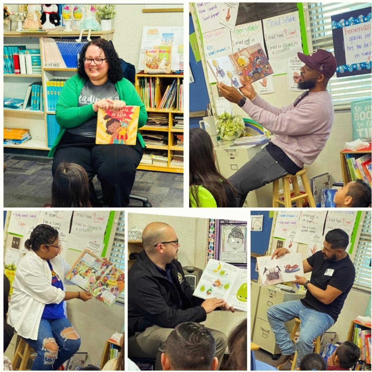 Thank you to all of the guest readers who made today's Read Across America event so special! We appreciate your time to visit our classrooms & share your love of reading with our students. Thank you for helping instill a passion for reading in our students! #WeAreRAMS #cjusd