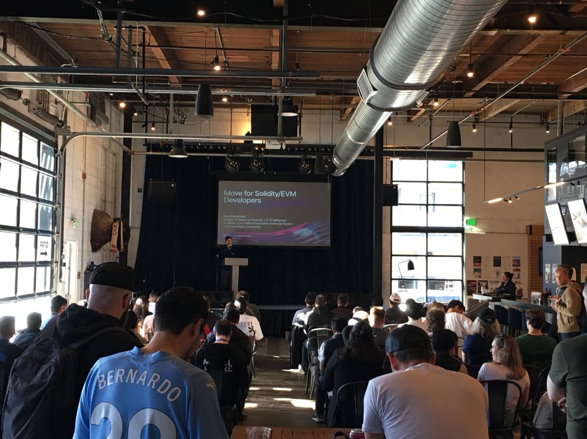 It was an inspiring Sui Connect event this afternoon at #ETHDenver2024. Seeing more and more new developers and users getting interested in <a href="/SuiNetwork/">Sui</a> and #Move, we feel glad to be one of its early builders.