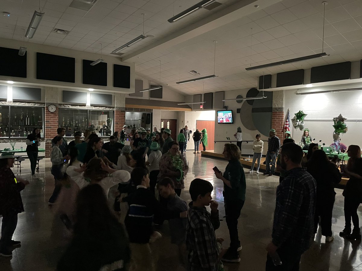 Awesome time at the annual Shamrock Dance! Thank you Mrs. McGlynn and Mrs. Kane for organizing such a great event!