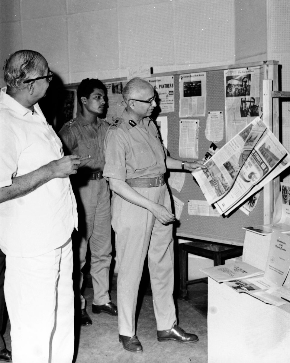 BSF_India's tweet photo. Remembering the visionary & founding father of BSF, Sh K F Rustamji, IP on his death anniversary. 
The spirit of Seema Praharis till date reverberates with the famous words once said by Sh Rustamji, that “Difficult we will do, Impossible will take a little longer.”

#JaiHind
#जीवन_पर्यन्त_कर्तव्य