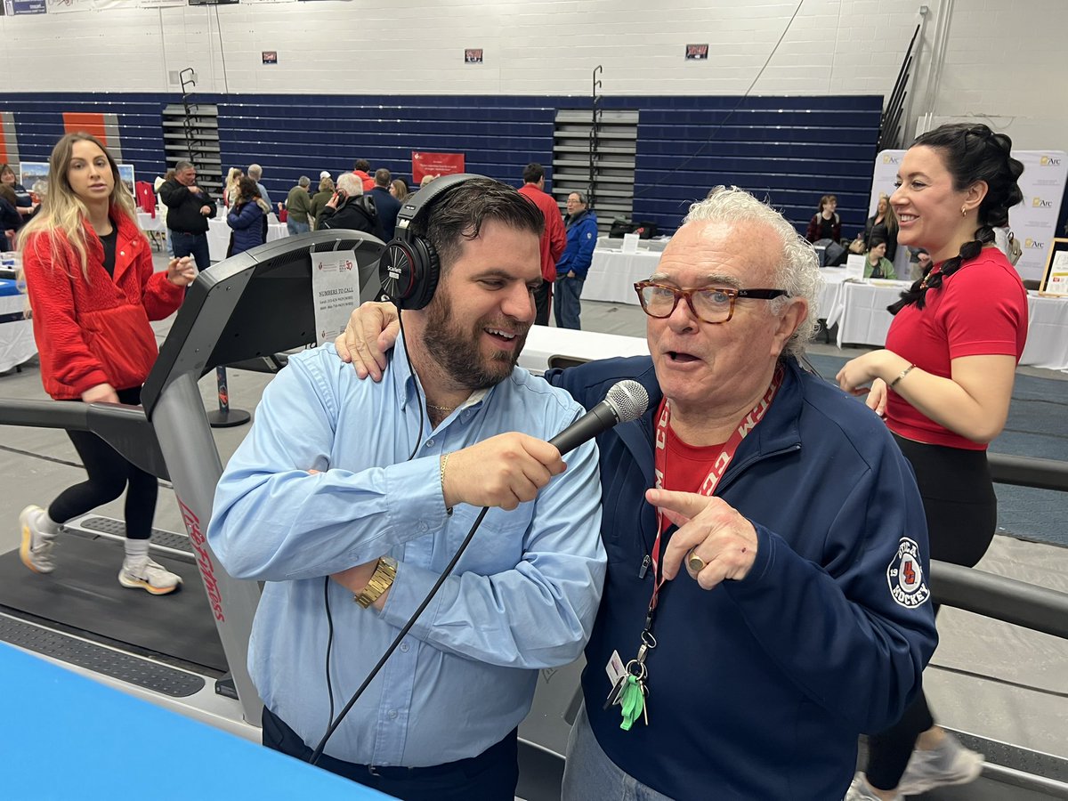 MeganStoneRadio's tweet photo. Some highlights from today’s WIBX Heart Radiothon, sponsored by @SlocumDickson! Thank you to all who helped raise money for the @AHANewYork ❤️ Hope to see you all at America’s Greatest Heart Run &amp; Walk tomorrow 🏃🏻‍♀️💨 https://t.co/7MrJPwfsiM