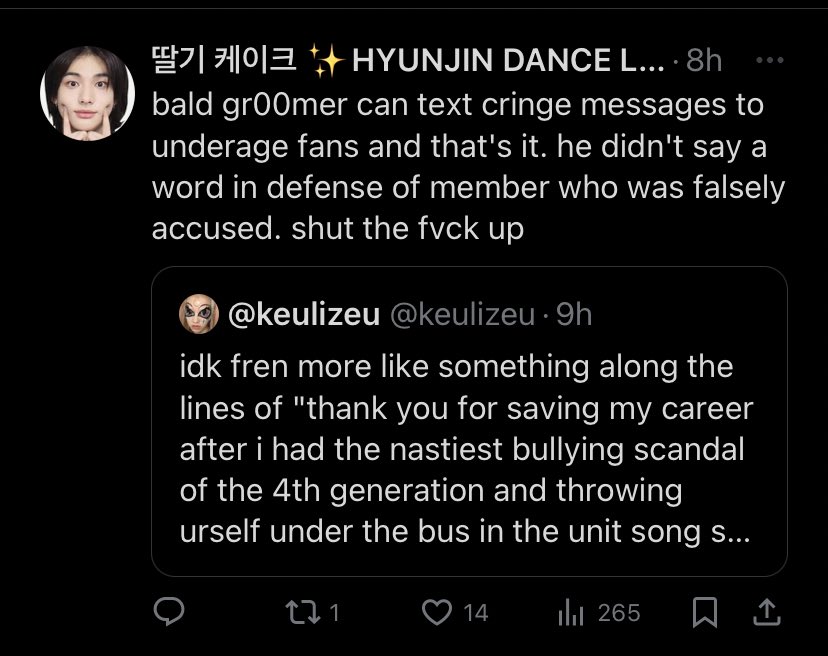 ‼️REPORT &amp; BLOCK‼️

Don’t interact with the tweet!