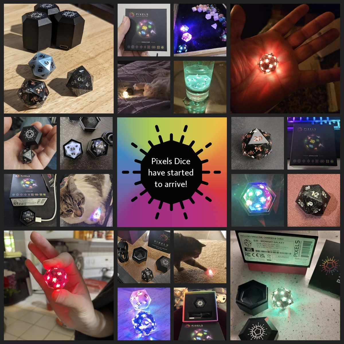 Pixels - Electronic Dice tweet media