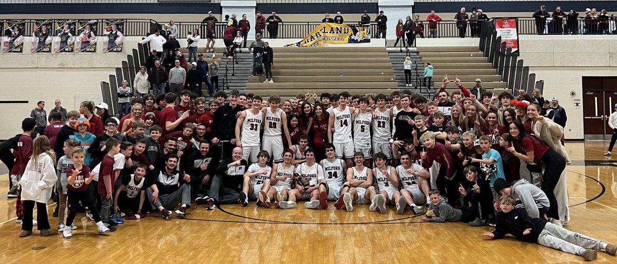 Milford Basketball tweet media