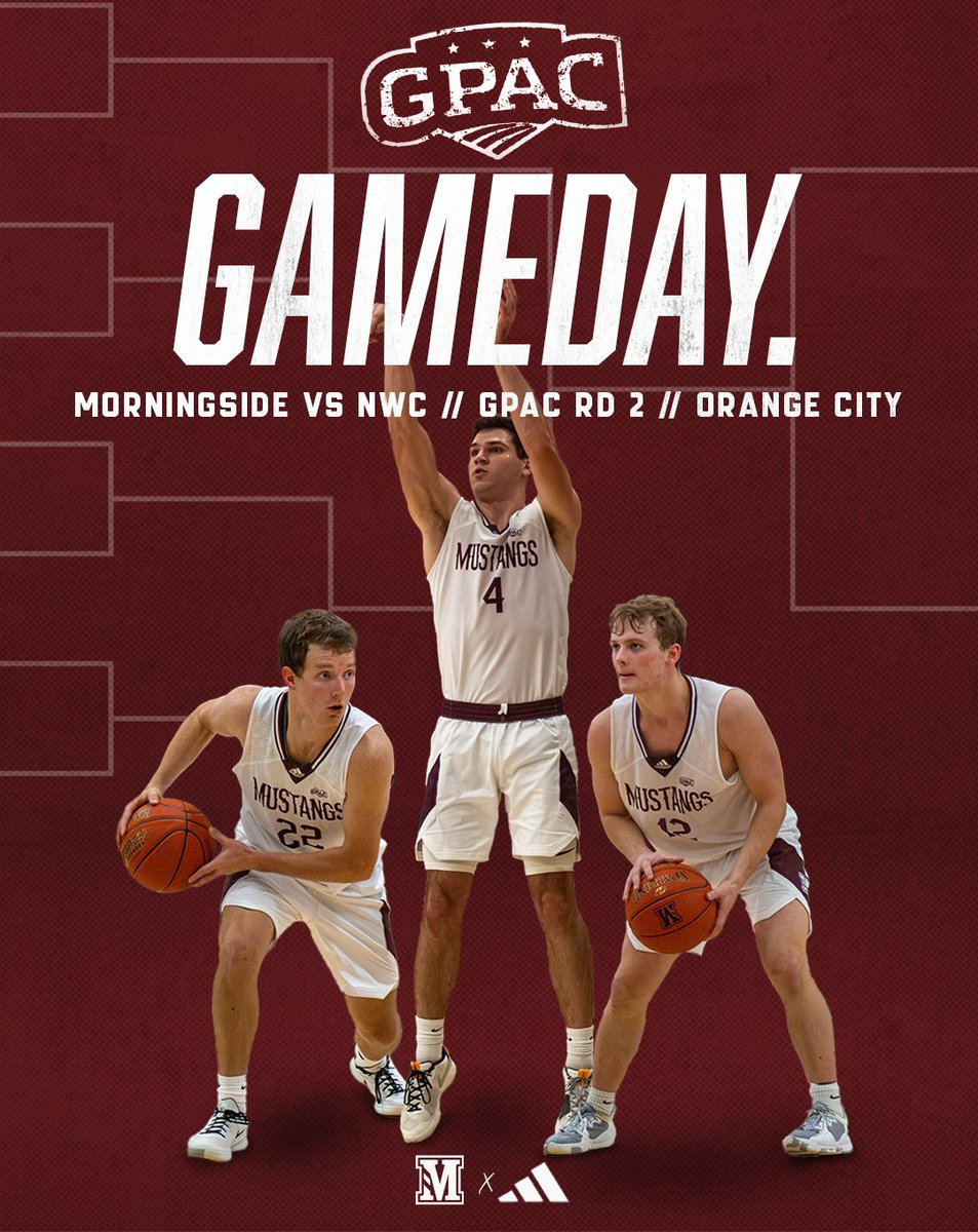 GPAC Semifinals ⏳ Business to take care of 

#4 Morningside 🆚 #1 Northwestern
📍Orange City, IA
⌚️ 3:00
💻 bit.ly/3T6a5NL
📊 bit.ly/49TxuaO

#ALLIN