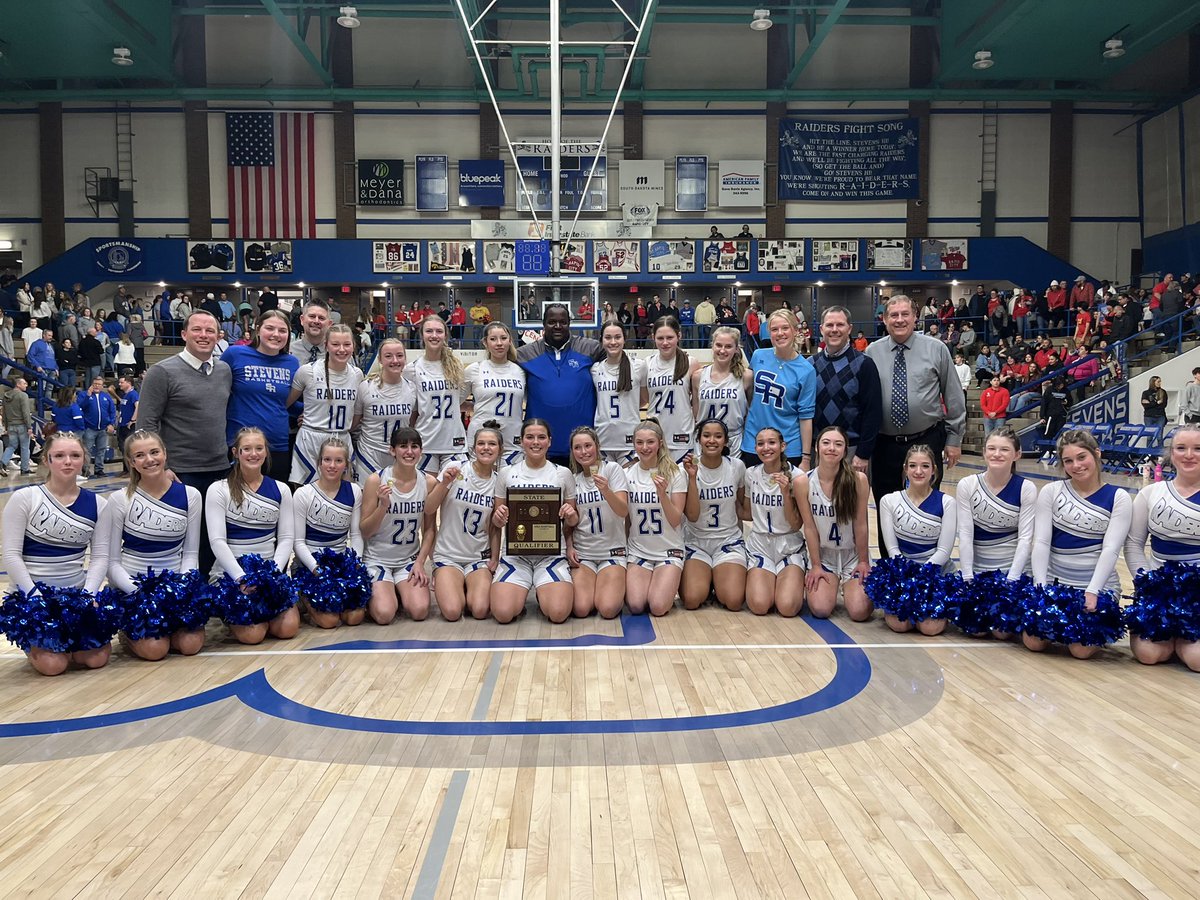 We are Sioux Falls bound!!! 

Stevens - 56
RC Central - 39

#RaiderPride