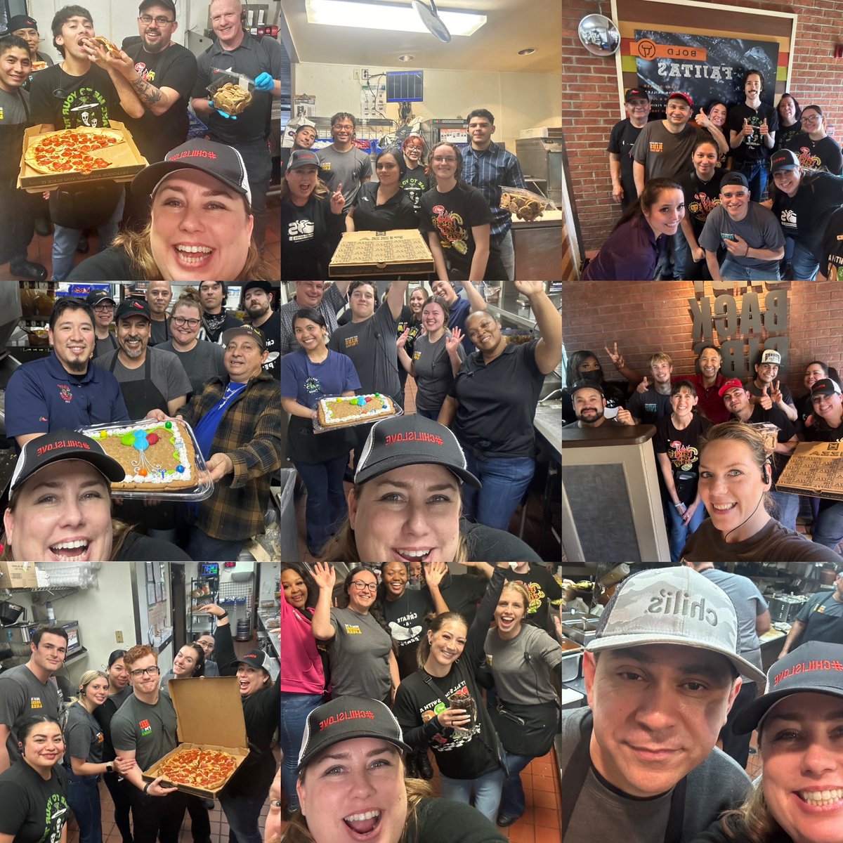 DeannaOrlando's tweet photo. It’s @Chilis #TMappreciationday. One of my most favorite days of the year. I got to create a sense of belonging and celebrate with every team today. Long day, but I was glad I got to bring lots of smiles and appreciation to this team. #Chilislove the Orlando area!! https://t.co/qOFlYAzvA4
