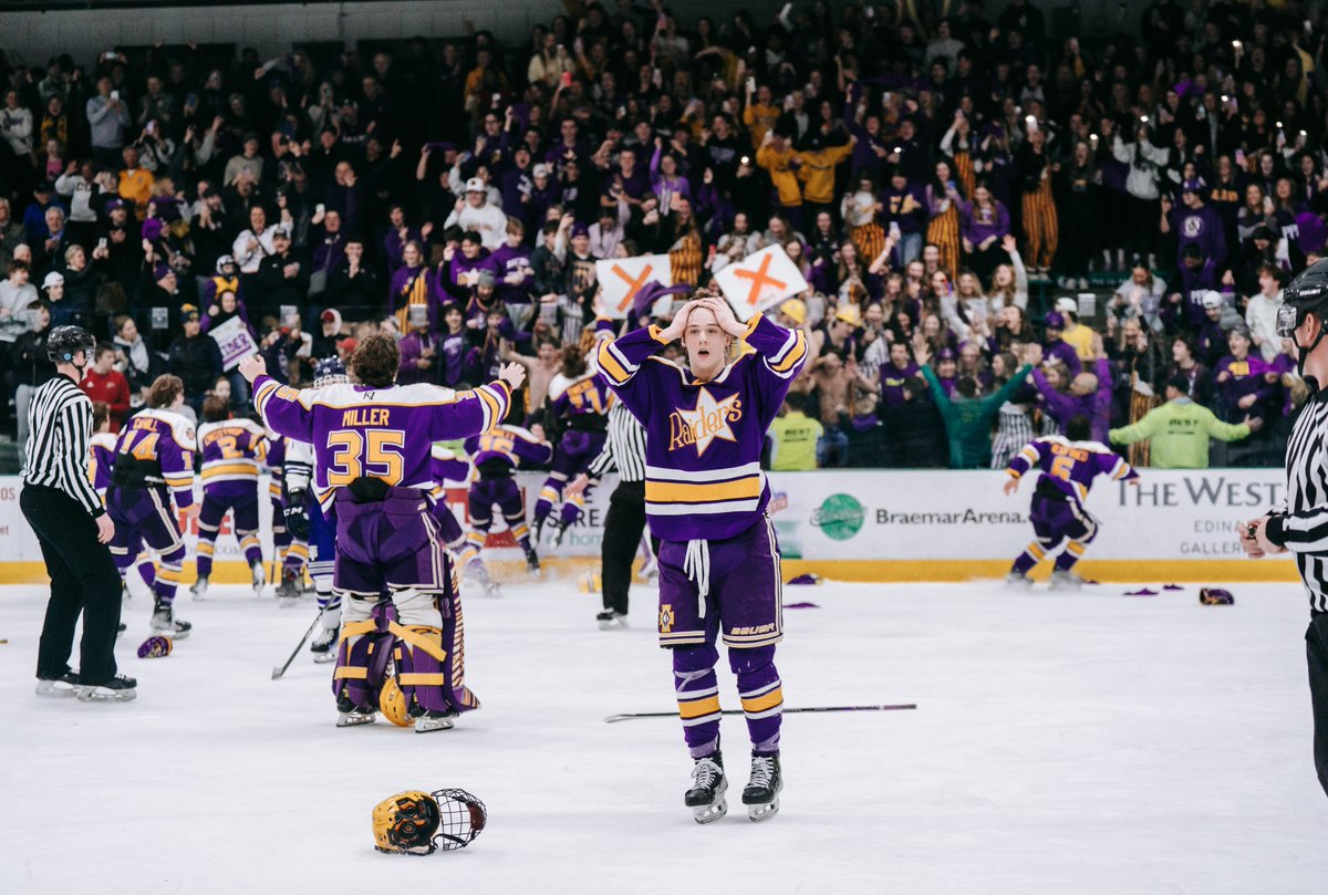 BHS
Section 3AA Final

Final: Cretin-Derham Hall &gt; St. Thomas Academy (3-1)

The Cretin-Derham Hall Raiders have punched their ticket to the 2024 Class AA State Tournament.