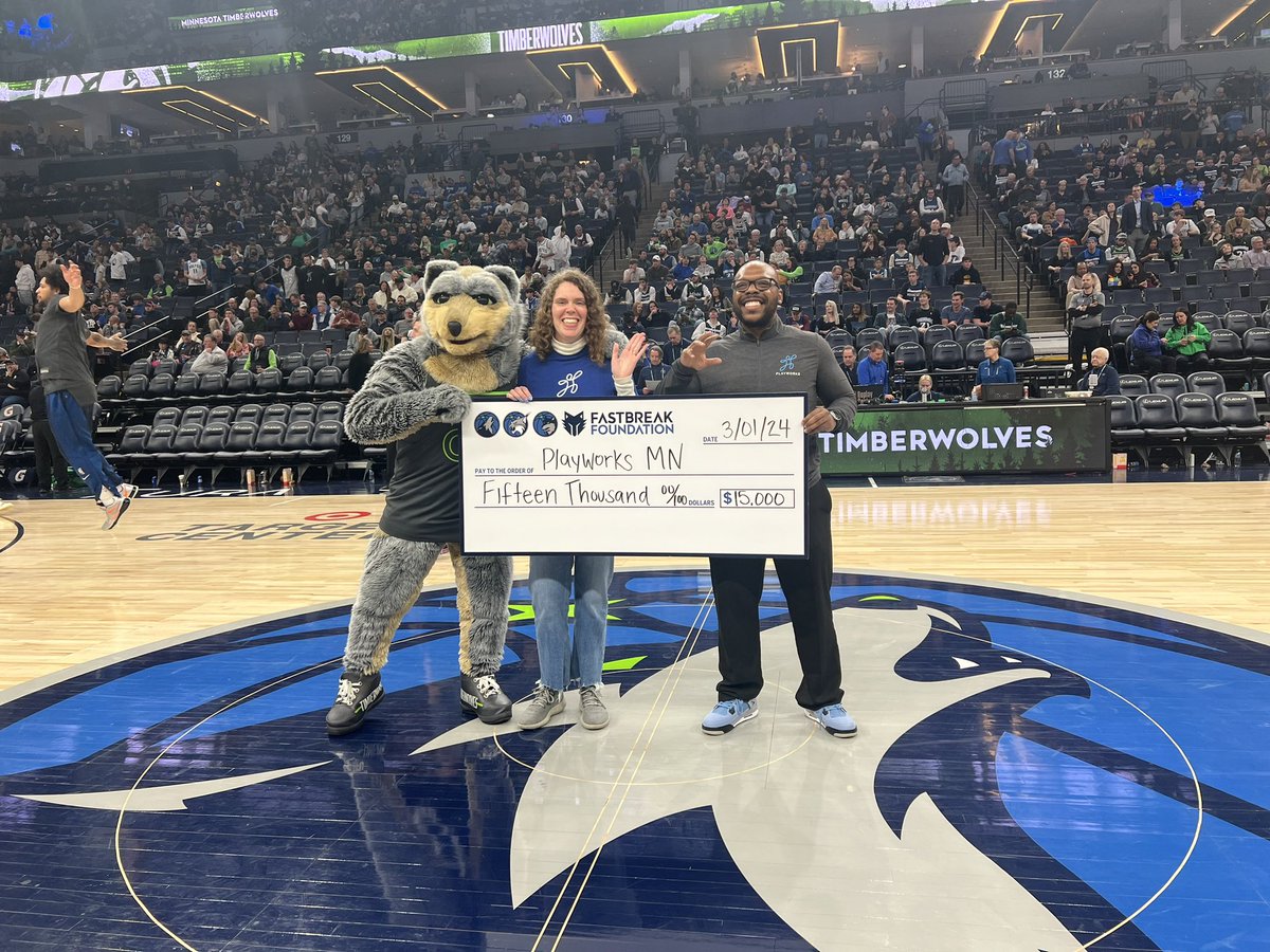 We are thrilled to be working with our friends at <a href="/PlayworksMN/">Playworks MN</a> through our Starting Five Grant program! 

Learn more about Playworks at playworks.org 💚