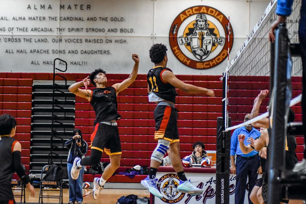 ArcadiaUnified's tweet image. Arcadia High’s Boys Varsity Volleyball team secured its second win of the season, facing off against Temple City High! Our Apaches secured an incredible 3-1 win! Be sure to cheer on the team at its next home game on Thursday, March 7 against Pasadena High!🏐#ApacheStrong