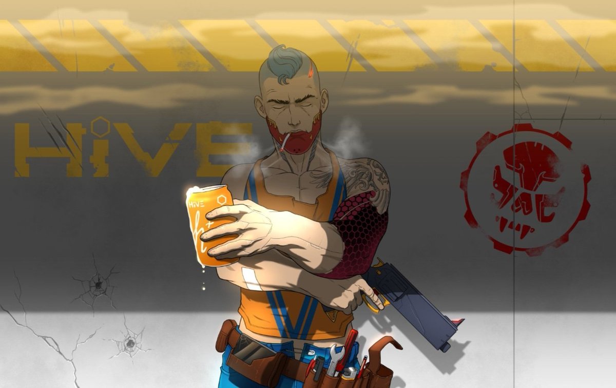 Haven't done much art lately. All my time is going into my studio. Cannot wait to properly get back to the table and crank out lots of new work.