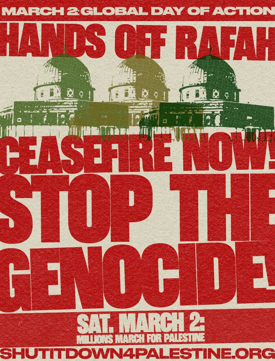 DTM_UPDATES's tweet photo. Tomorrow (March 2nd) there will be a global shutdown in support of Palestine, so we won’t be posting any updates on that day. It is crucial we continue to use our platforms, big or small, to advocate for a ceasefire! 🍉

For protest information, visit: https://t.co/1CRFFjueYS https://t.co/flEm7Bl9HN