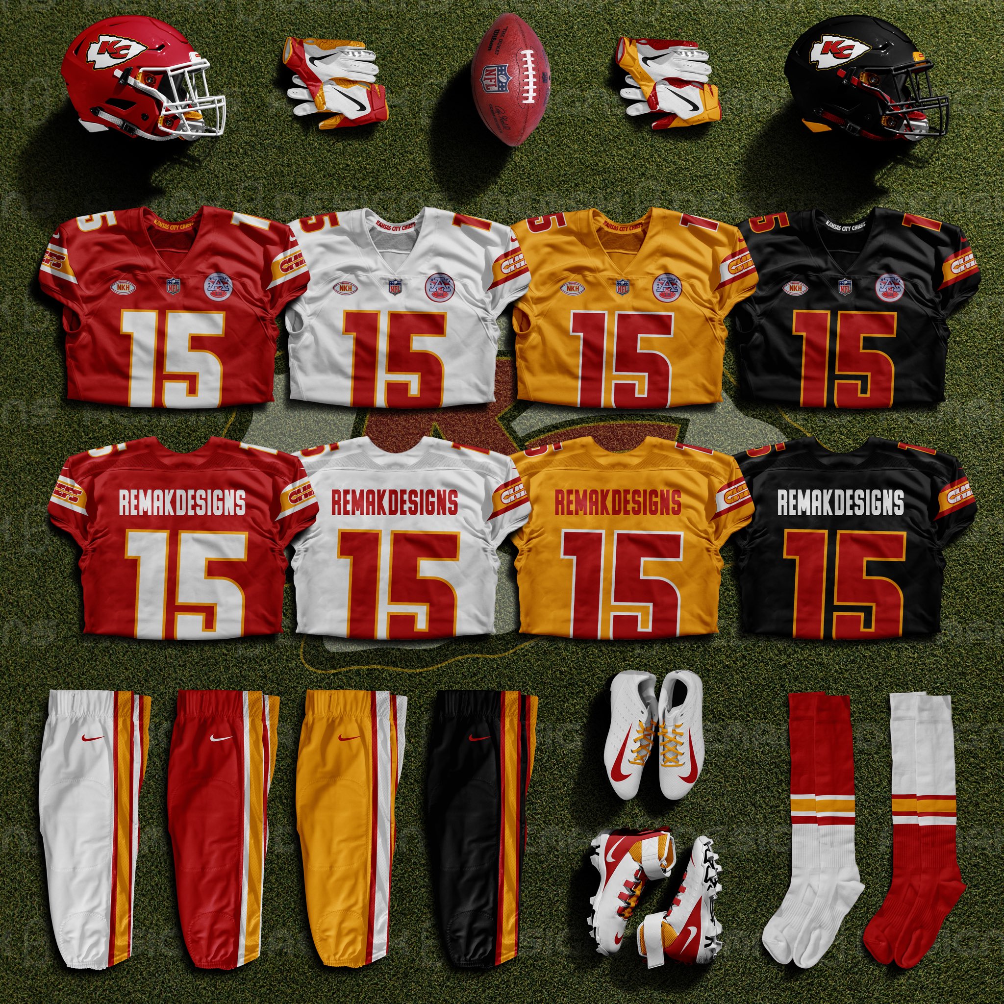 Kansas city chiefs alternate jersey deals
