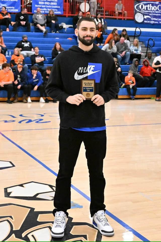 Congratulations to our guy <a href="/Maddox_Jones21/">Maddox Jones</a> for being voted to the 33rd District All Tournament Team!  Excellent career and we are all very proud of you!  You are going to be missed in Columbia blue and white!