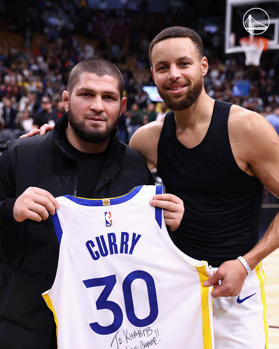 Iconic.

<a href="/StephenCurry30/">Stephen Curry</a> 🤝 <a href="/TeamKhabib/">khabib nurmagomedov</a>