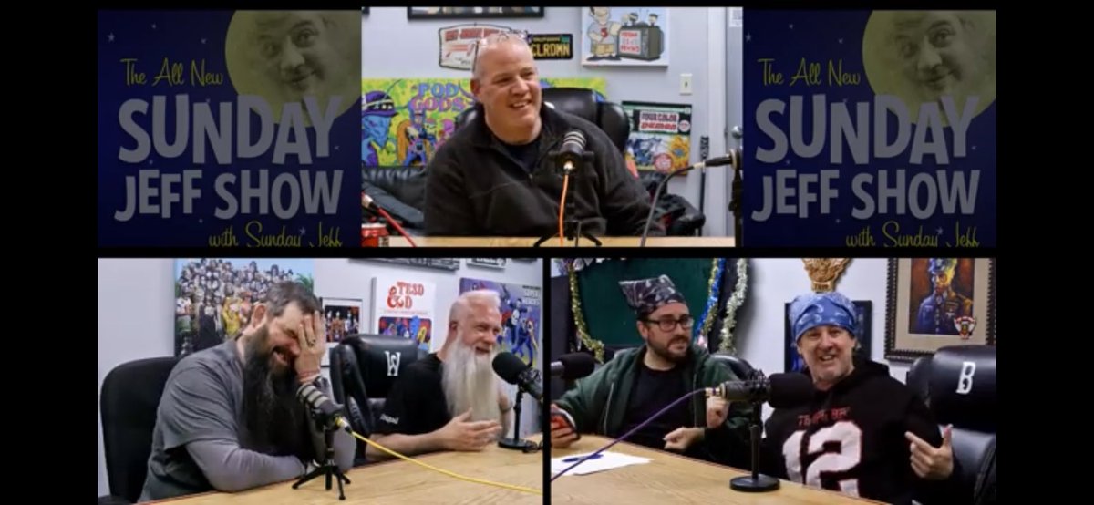 IT’S BACK! The one,  the only all new Sunday Jeff show returns this Tuesday with a bang on the tesd patreon !