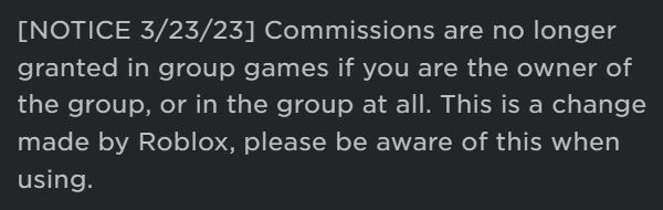Ok, Roblox 40% still works If the buyer is not a member of the group and is not the group owner.

This new update is similar to the update last year Maybe it will be used temporarily like last year