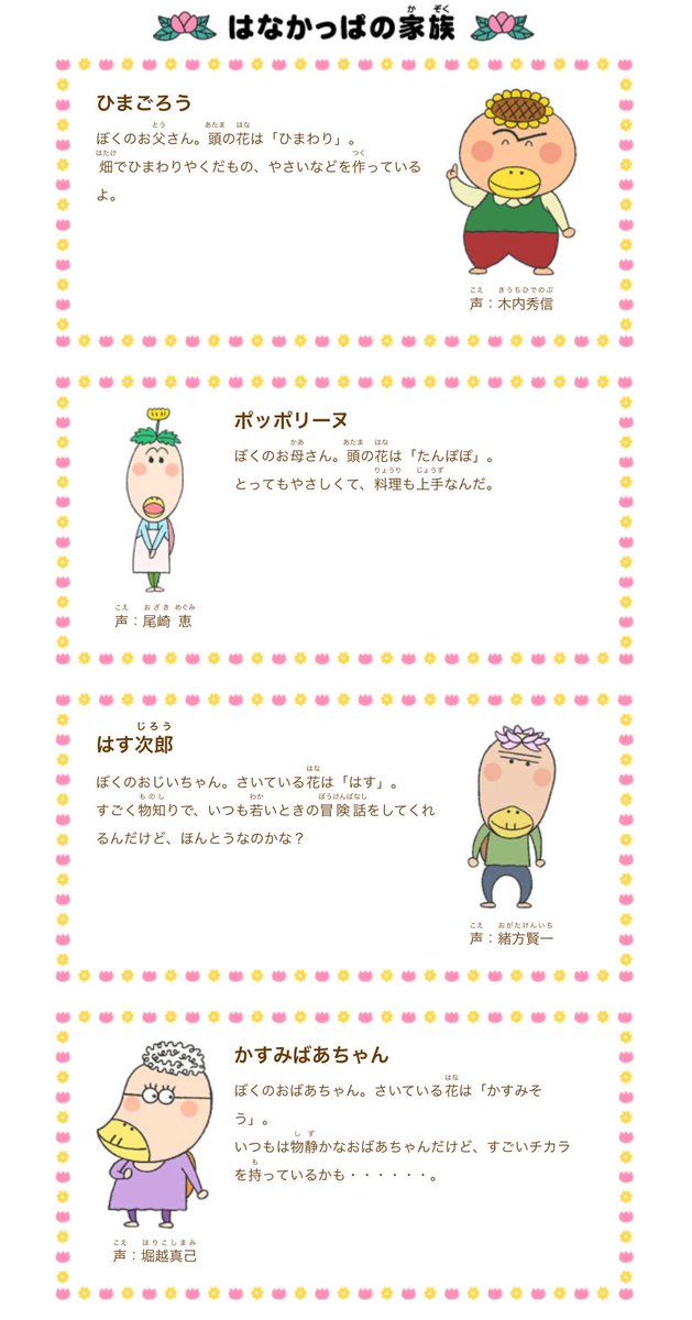 0703tp's tweet photo. はなかっぱのお母さんってこんな名前やったんや笑 https://t.co/hv6dKi3ieY